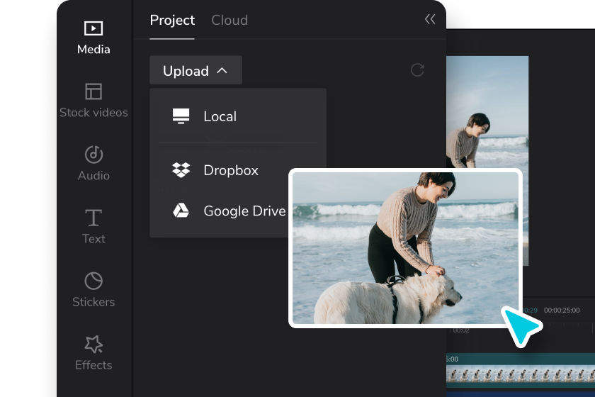 Paso 1: Importa y organiza tus clips de vlog