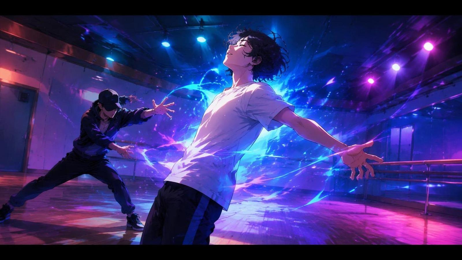 anime motion transfer AI template cover