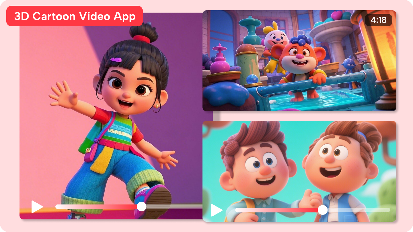 3D animation maker app
