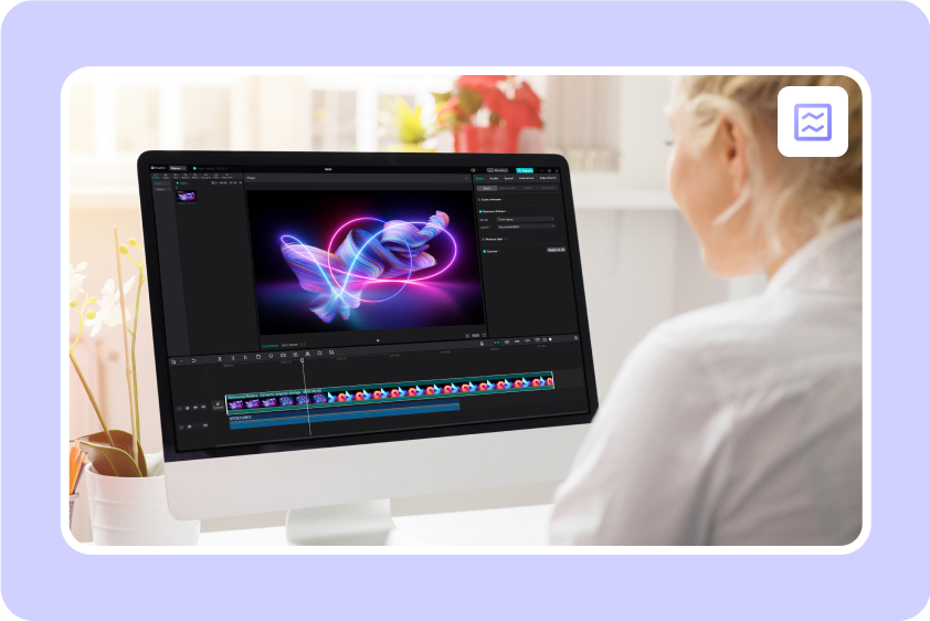 Professional video flicker removal result using CapCut