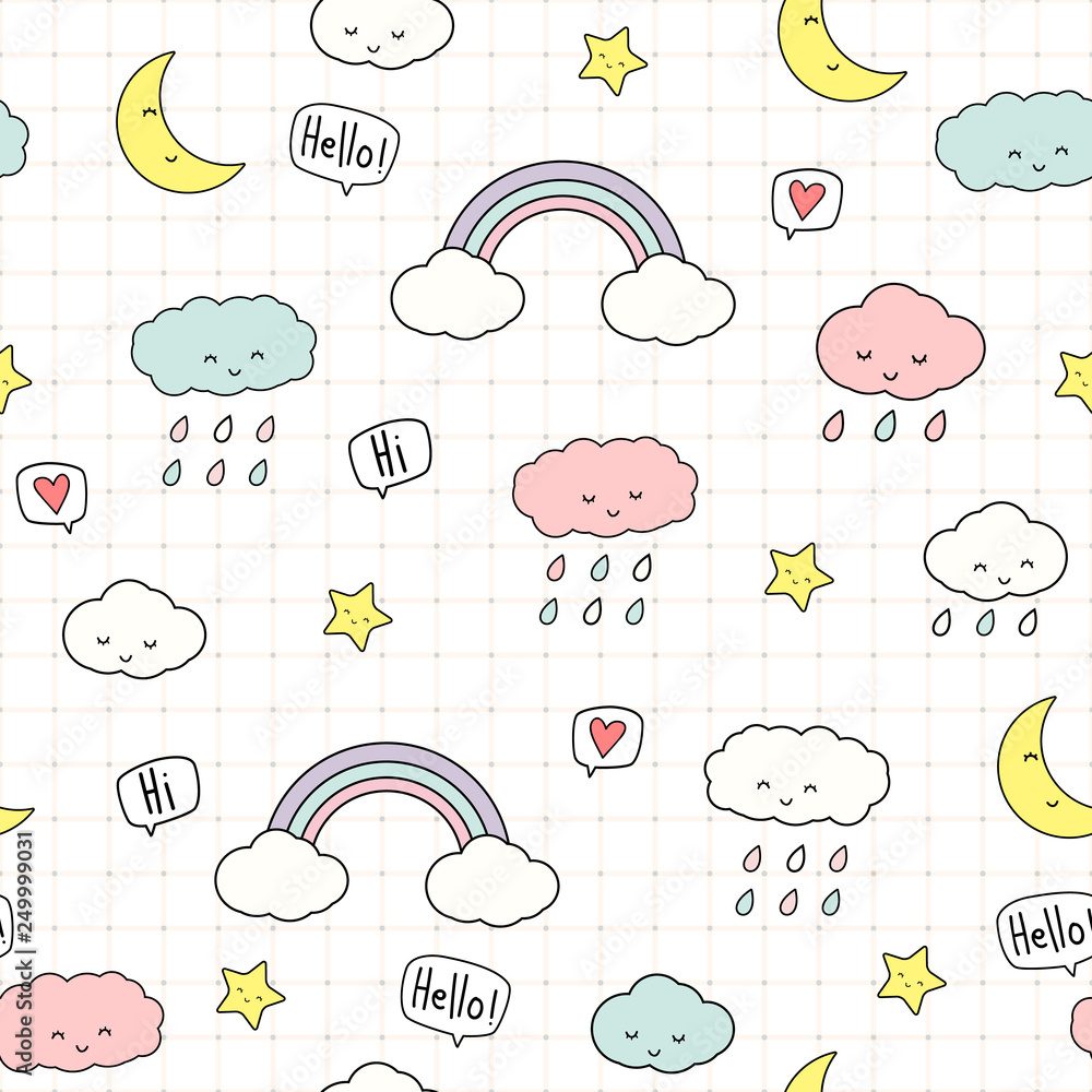 Cute pastel color wallpaper