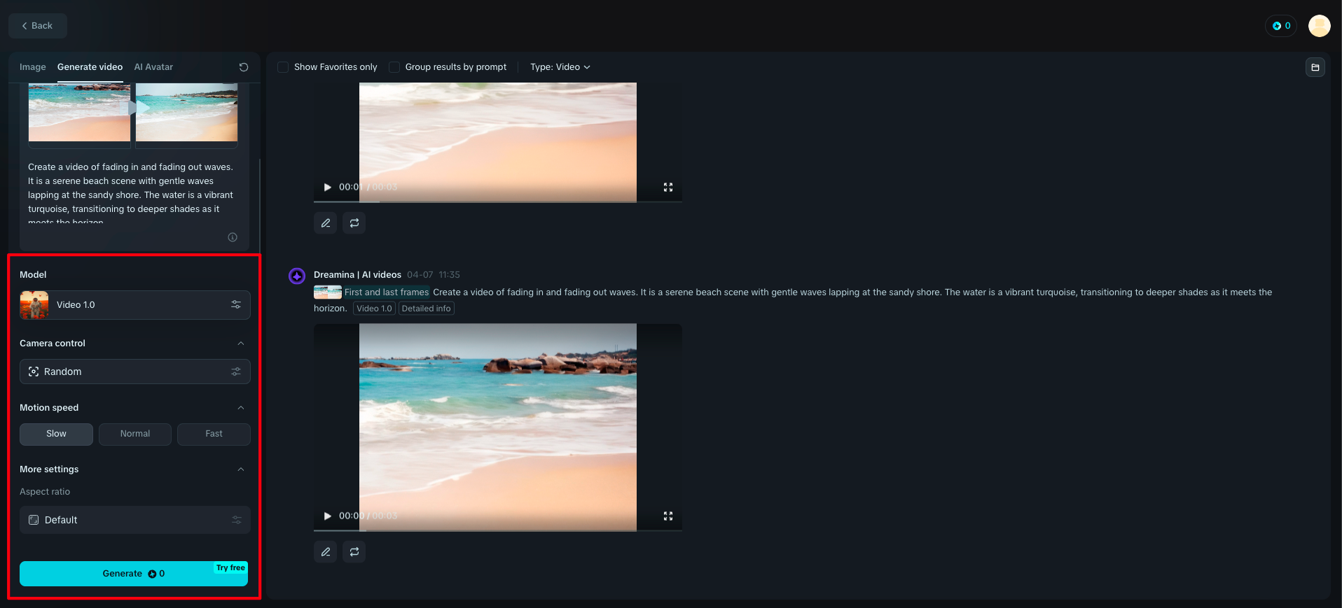 picture motion video