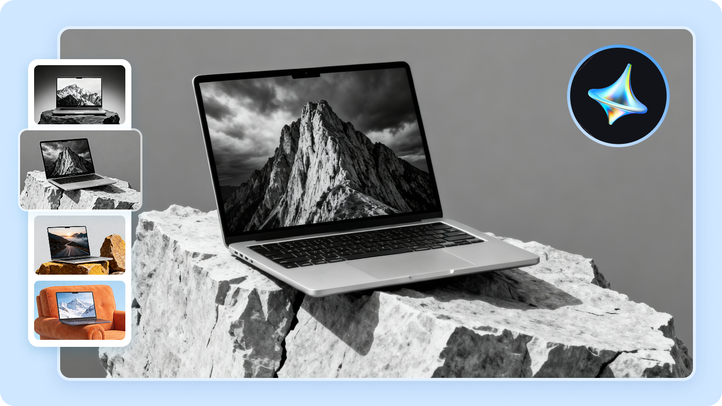MacBook Mockup Free: crea incredibili immagini del dispositivo con l'automazione AI