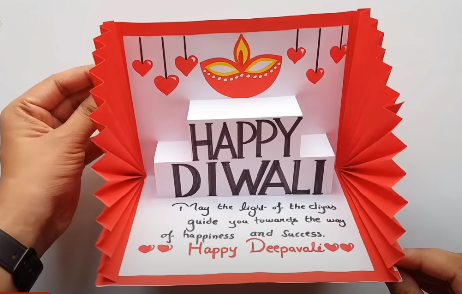 Modello di invito per feste Diwali