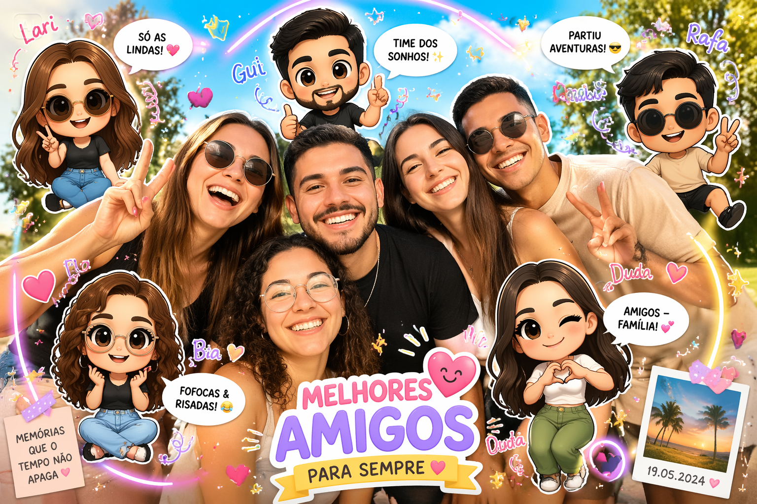 Chibi Cartoon Style AI Prompturi de editare foto prompt