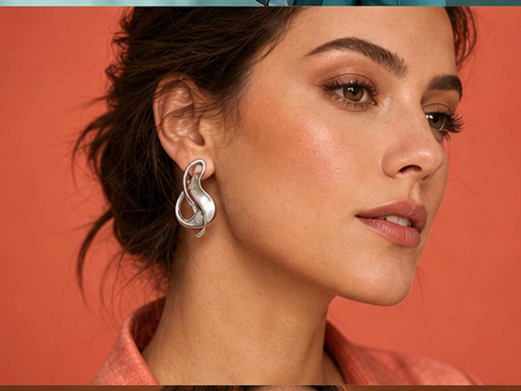 Virtual earrings try on AI Virtual Try On example