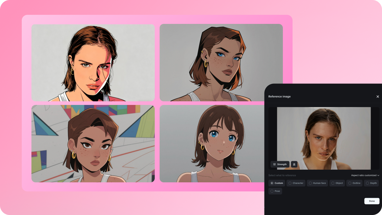  Anime AI generate