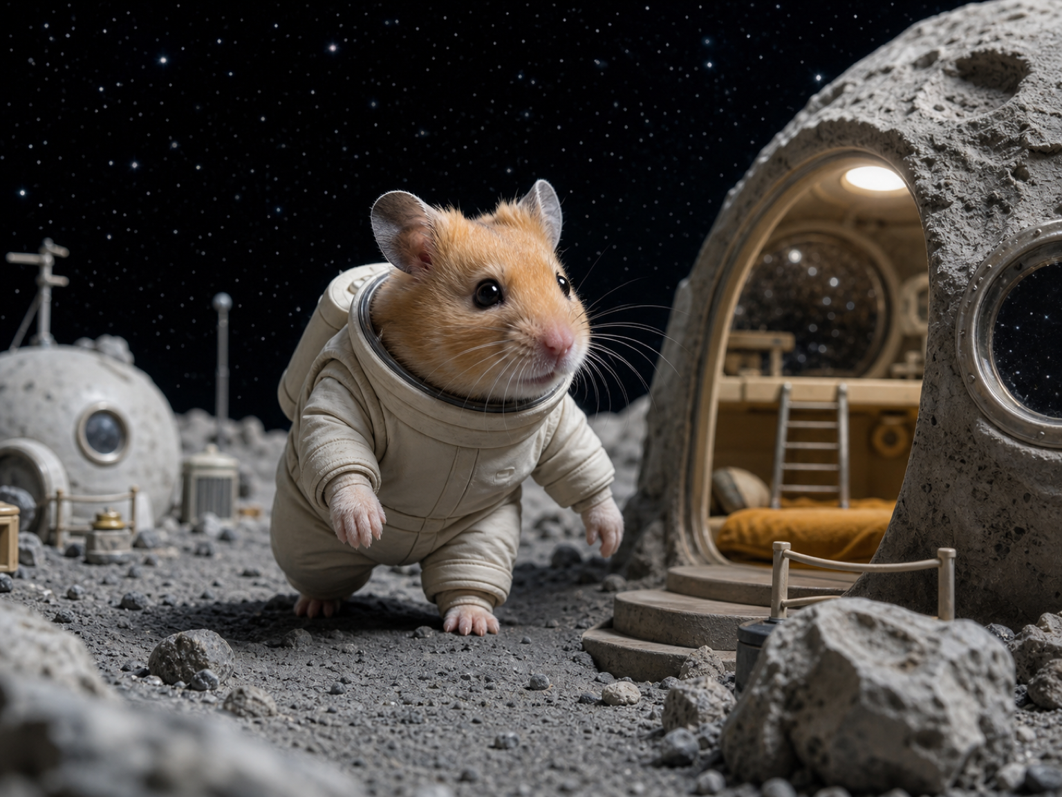 Original moon explorer
