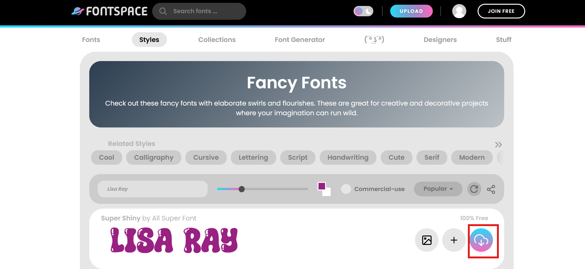 Skapa snygg signatur med FontSpace