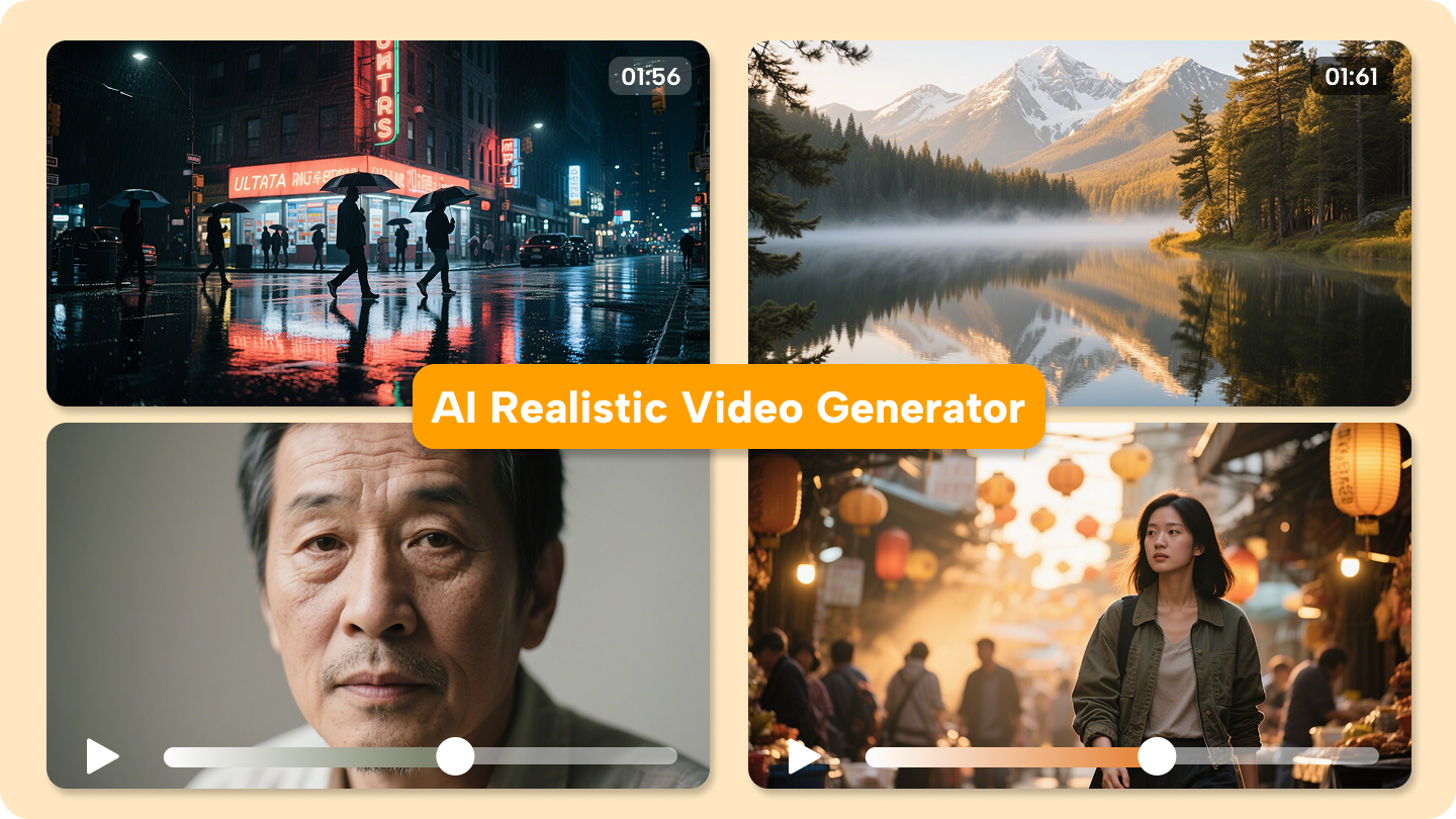 realistisk AI-videogenerator