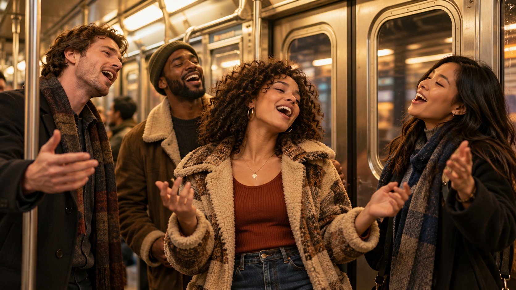 Ain't No Mountain Subway Singing AI Video Generator | Dreamina