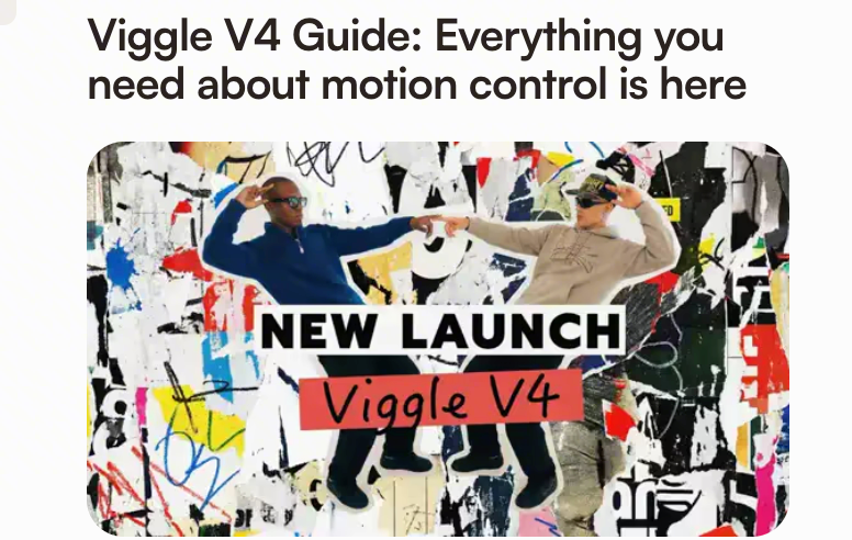 3. Viggle V4: best photo-to-dance workflow and foot control
