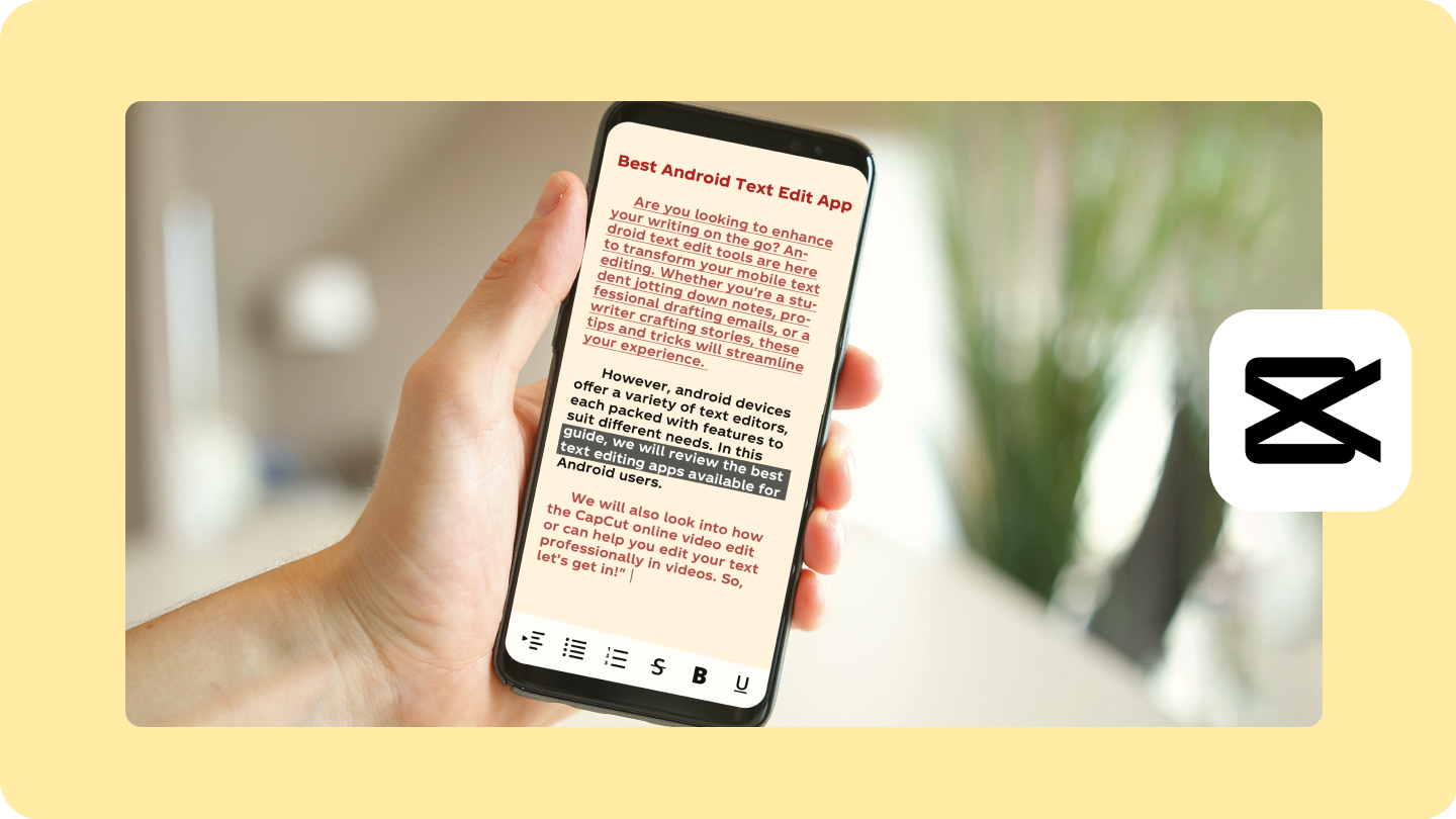 Nejlepší Android Text Edit App - Upravte své texty s lehkostí
