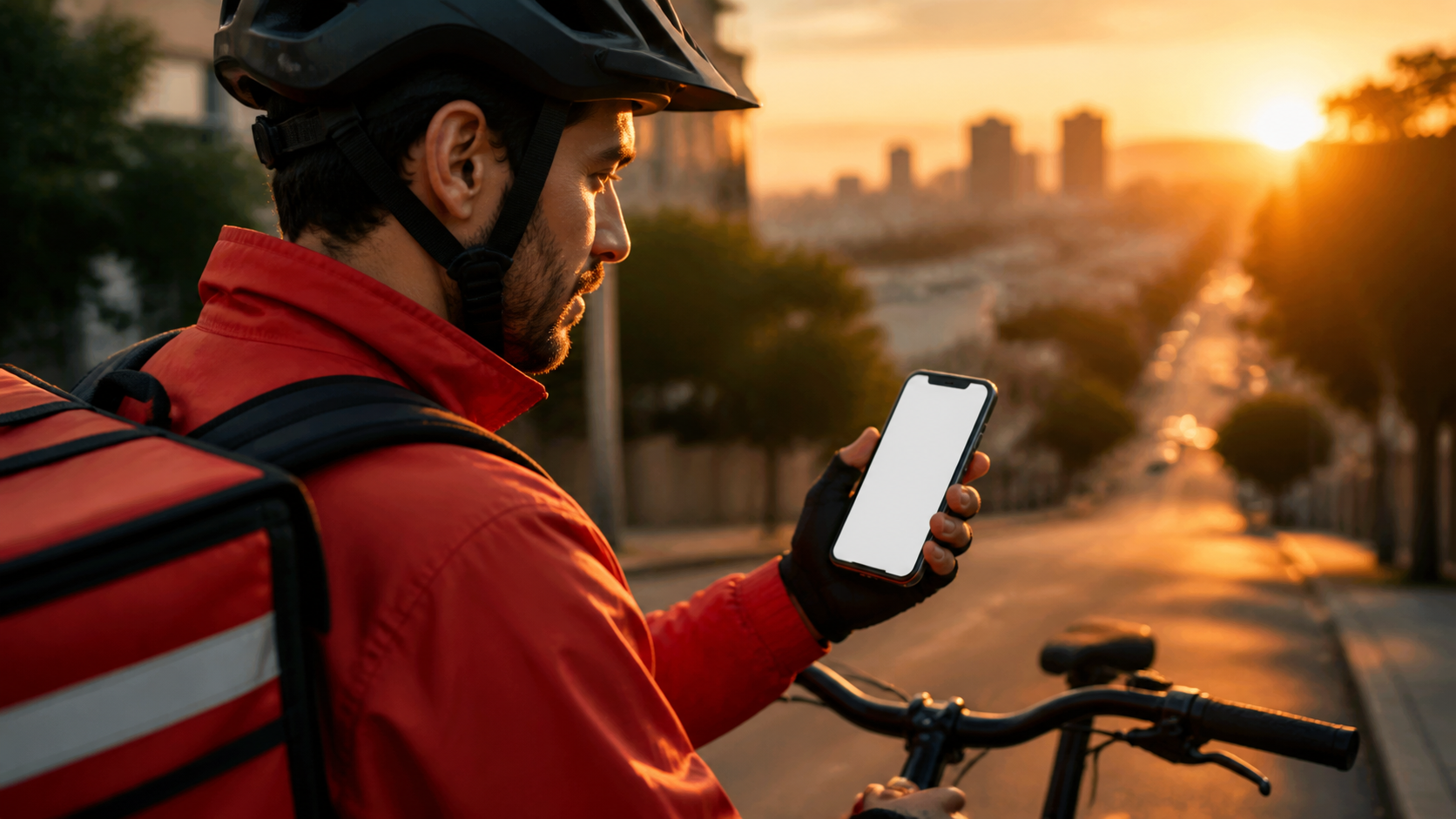 Video di consegna della bicicletta di supporto visivo 3