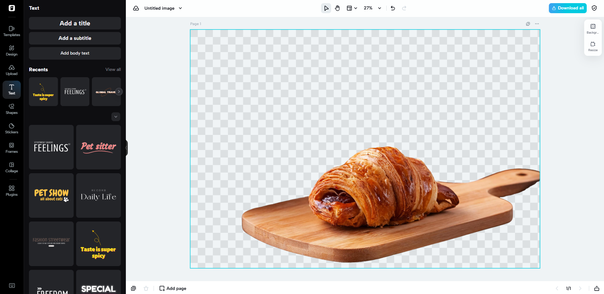 Máscara de imagem