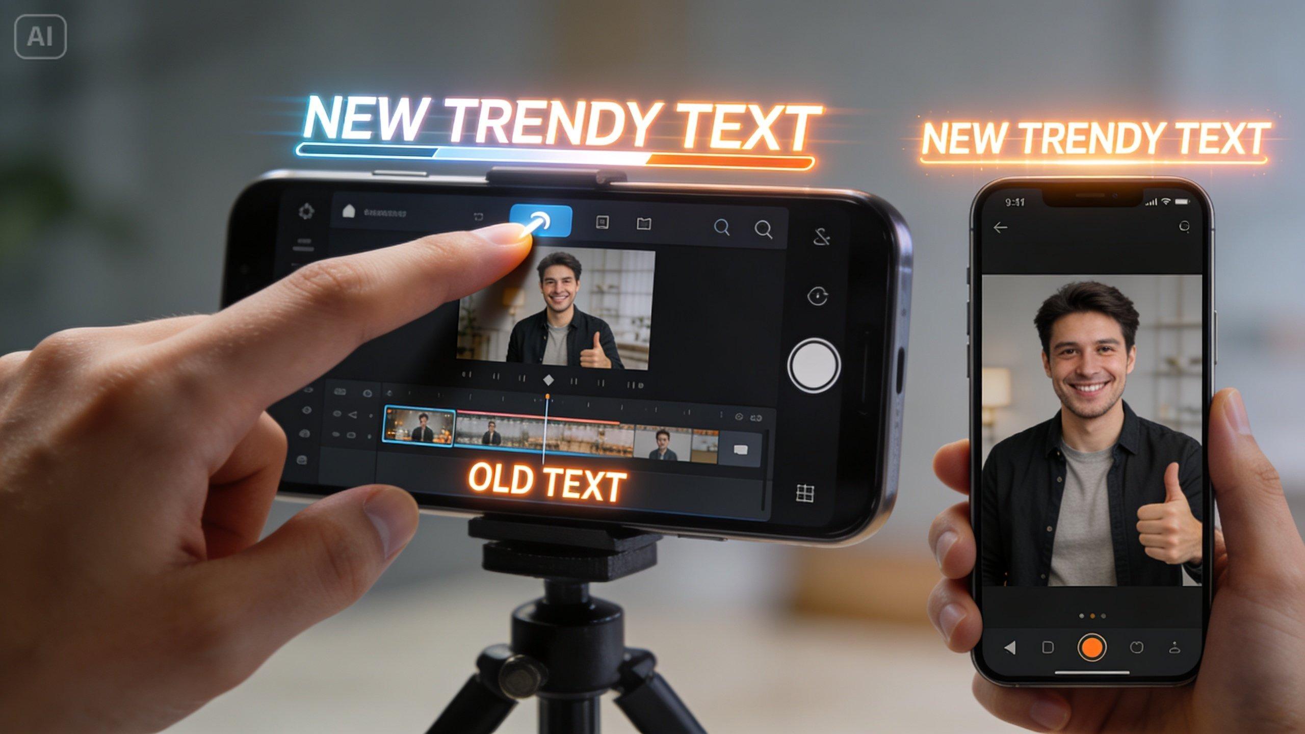 top text bottom text videos feature