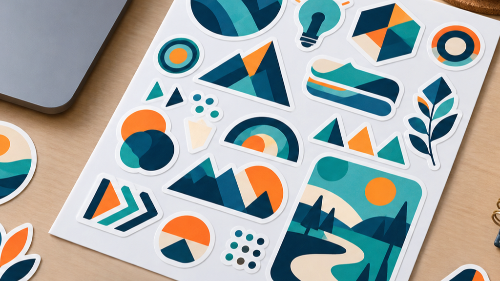 Corporate Promotional Stickers original 16:9 hero visual