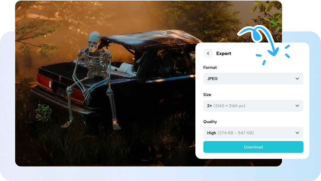 High-Quality Export with No Watermark