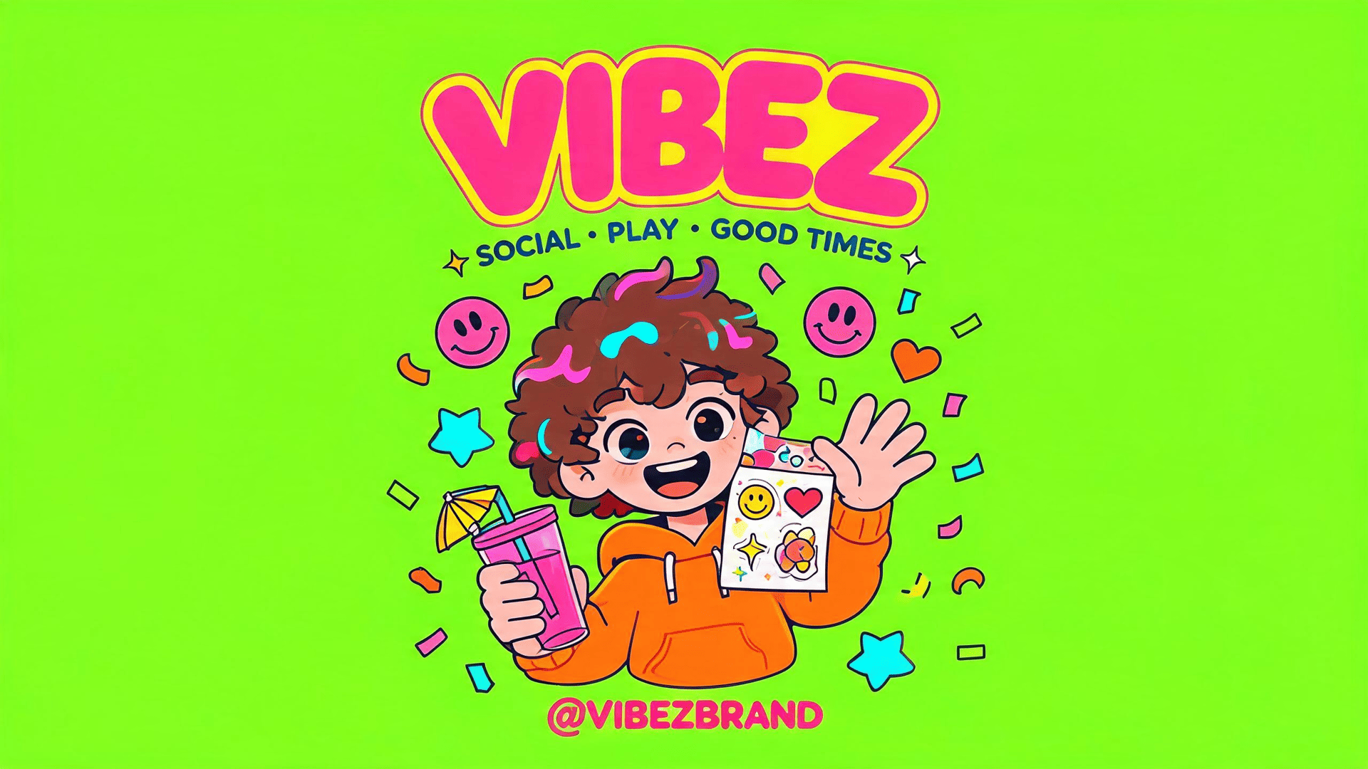 Social-first brand key visual