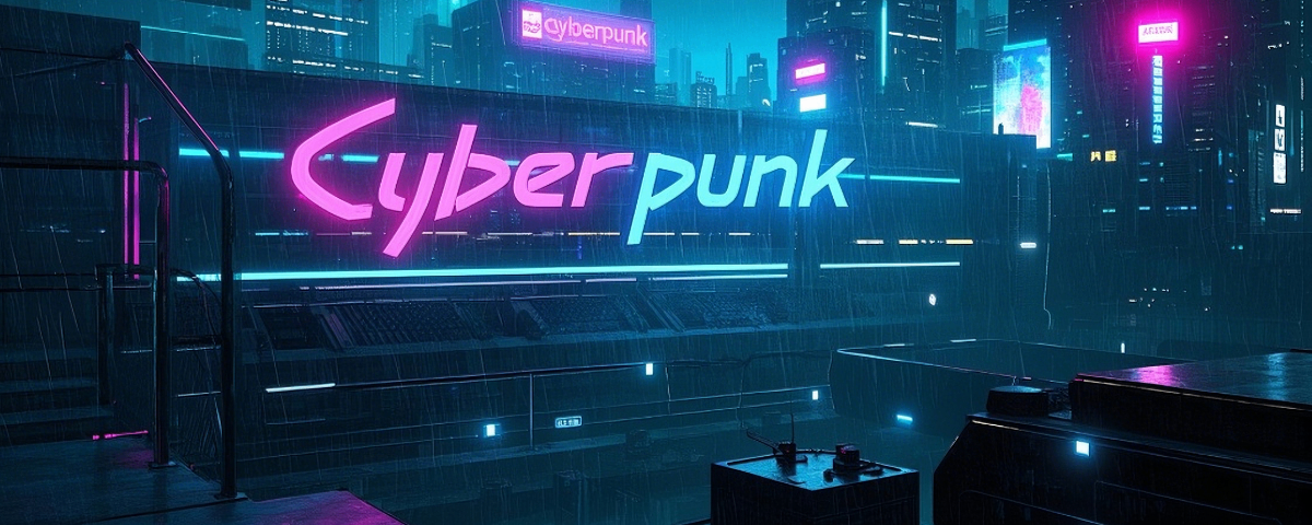 Banner futurista de Twitch