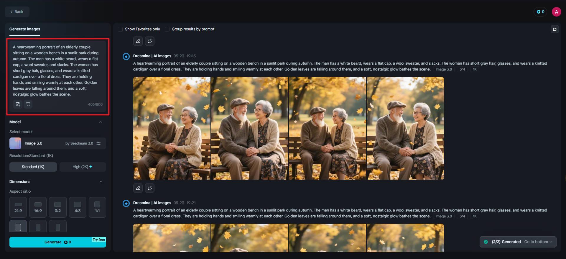 how to generate images in Perplexity ai