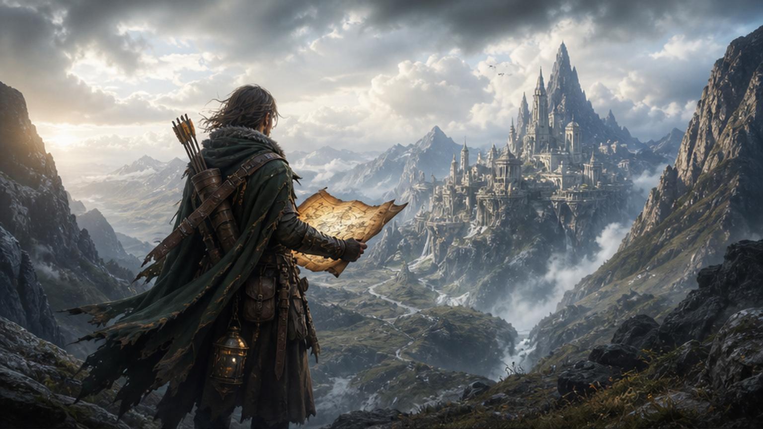L'affiche du jeu IA Fantasy invite à une direction rapide 1