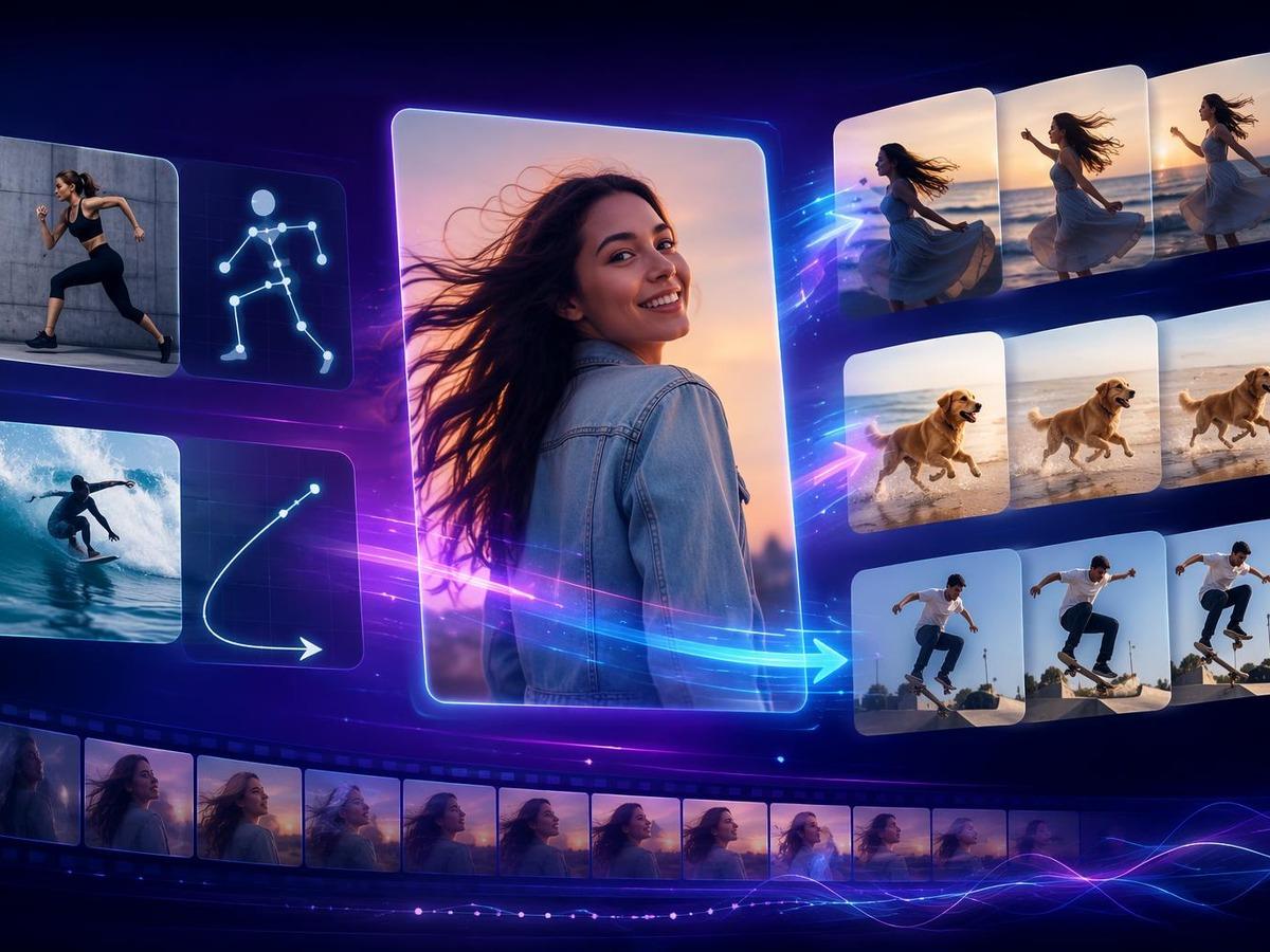 photo motion transfer AI prompt cover 3 in 4:3