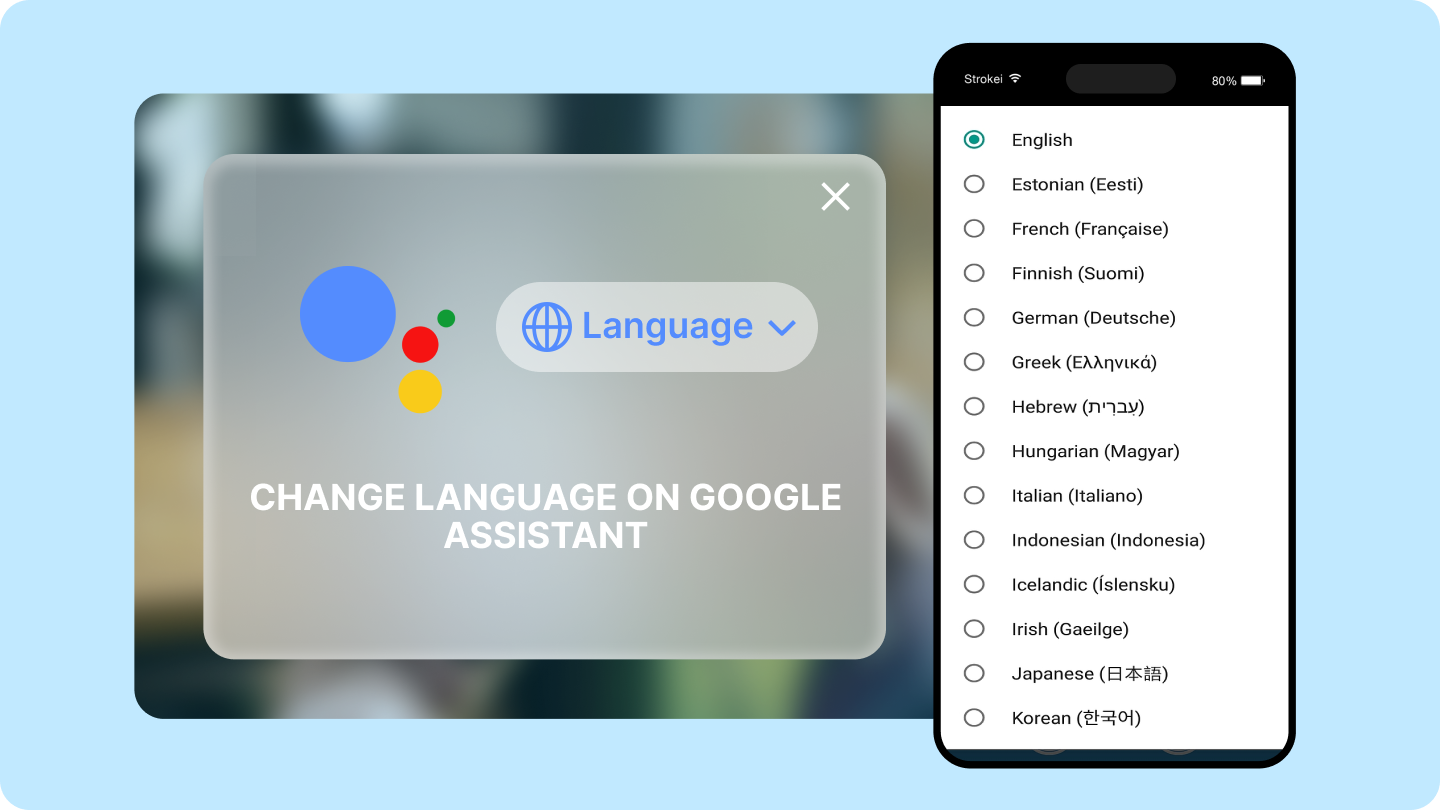 Jak změnit jazyk asistenta Google - krok za krokem