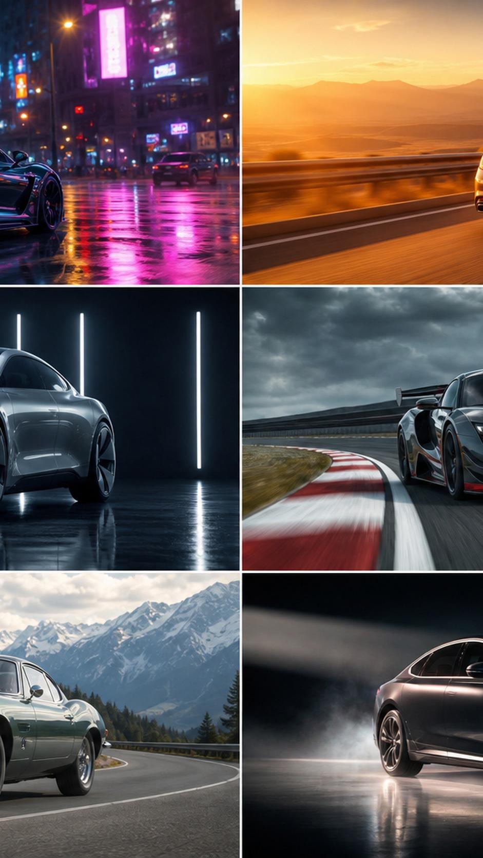 AI Car Photo Prompts eroe mobile