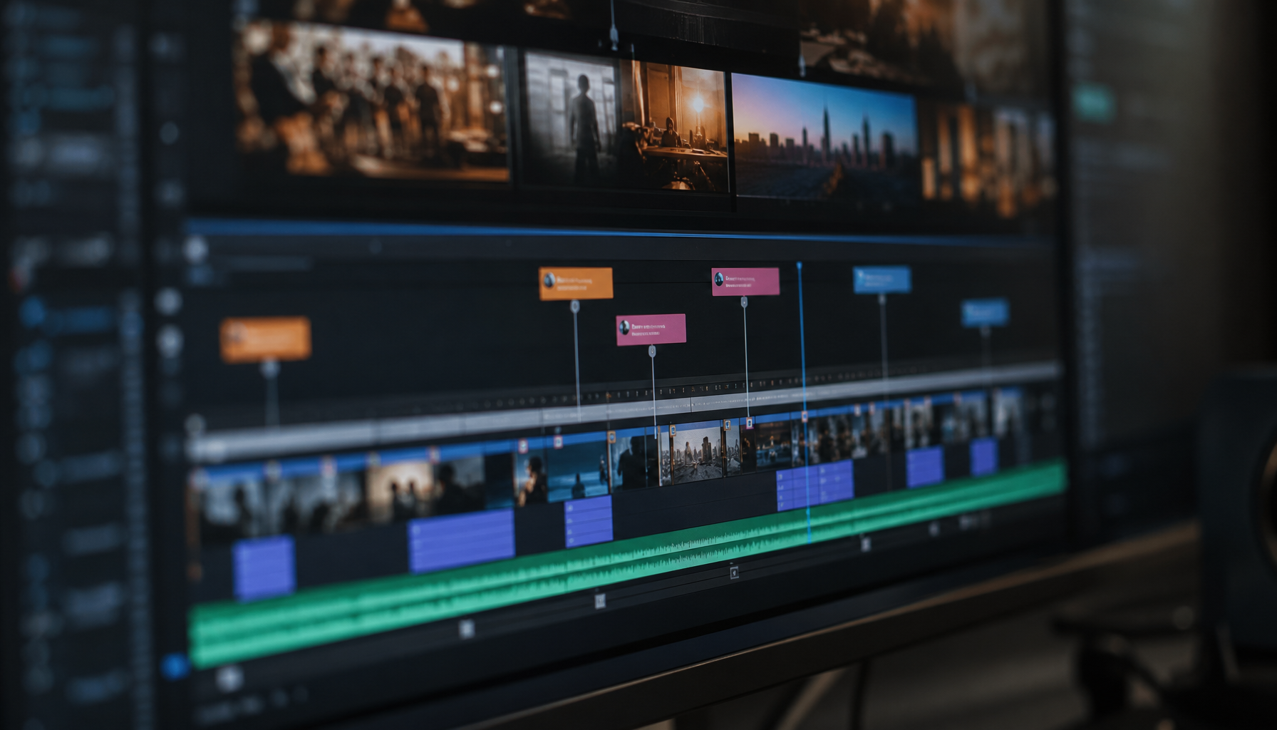 Video Timeline Comments for AI Editing Workflows