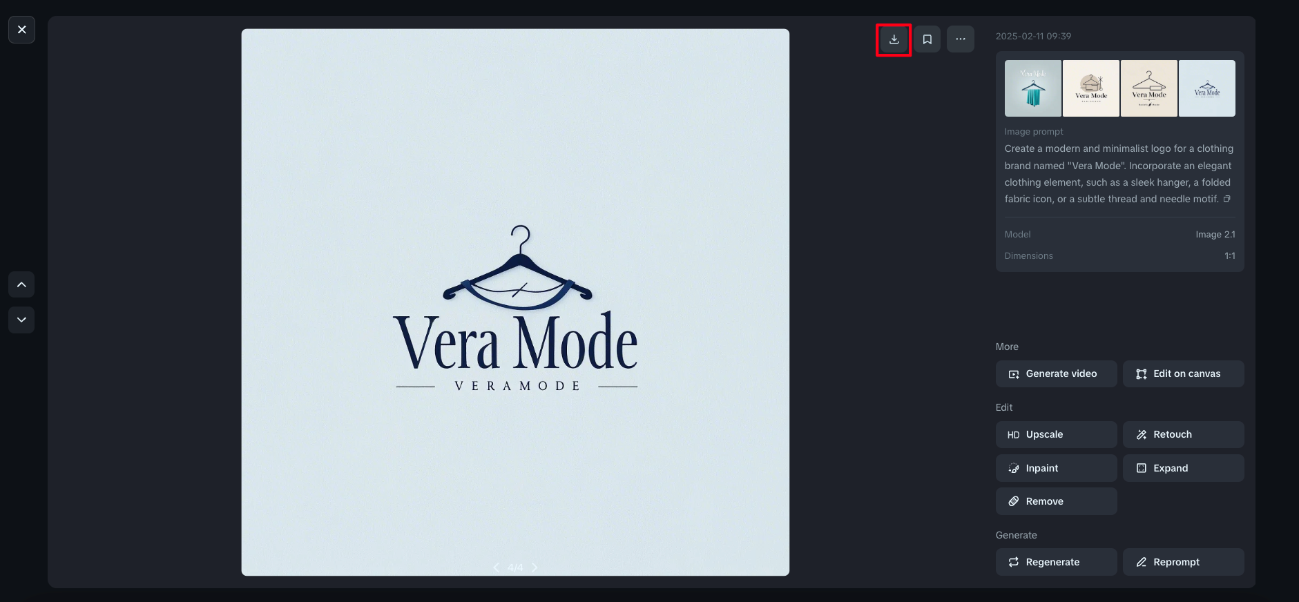Download the image