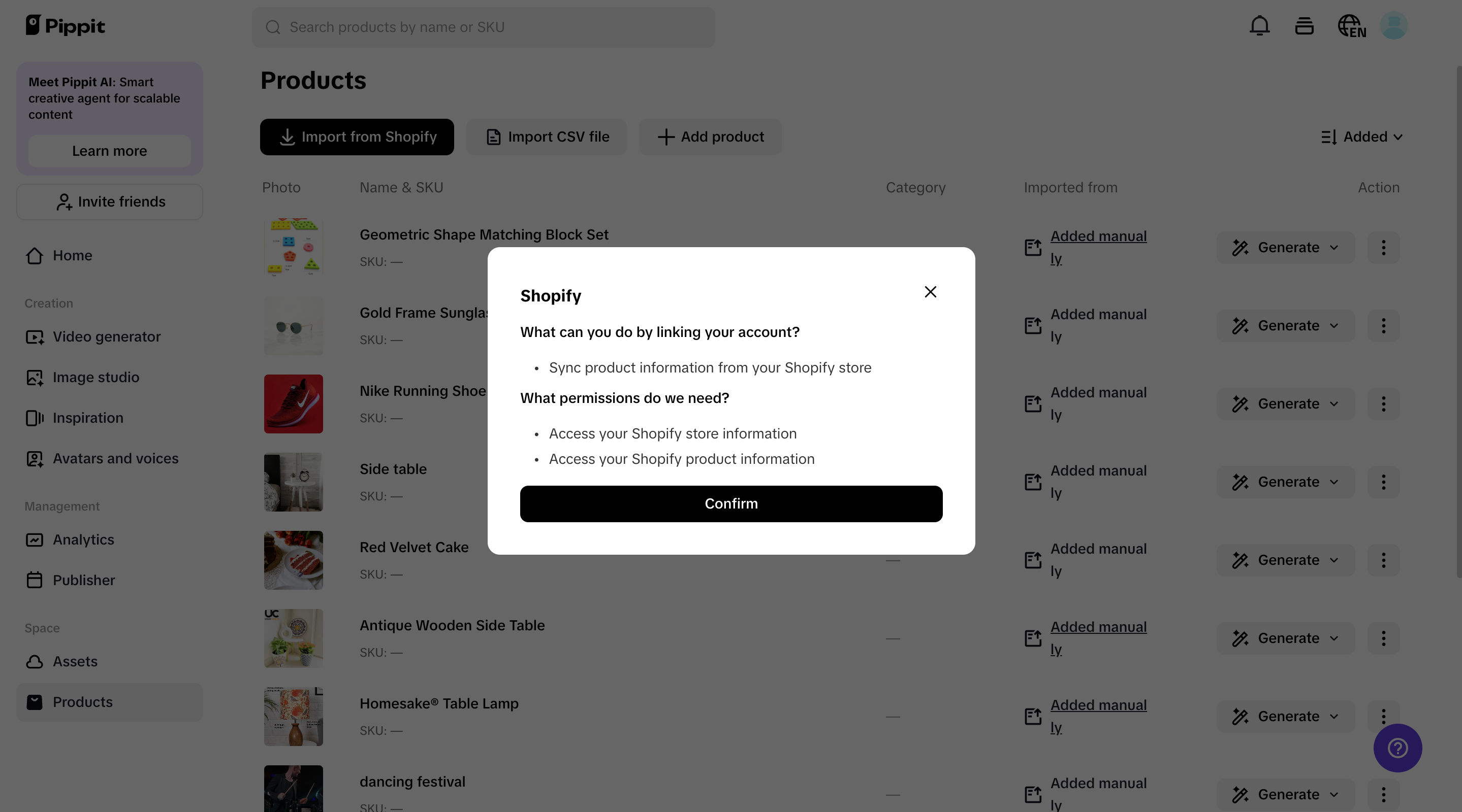 E-commerce marketplace integration