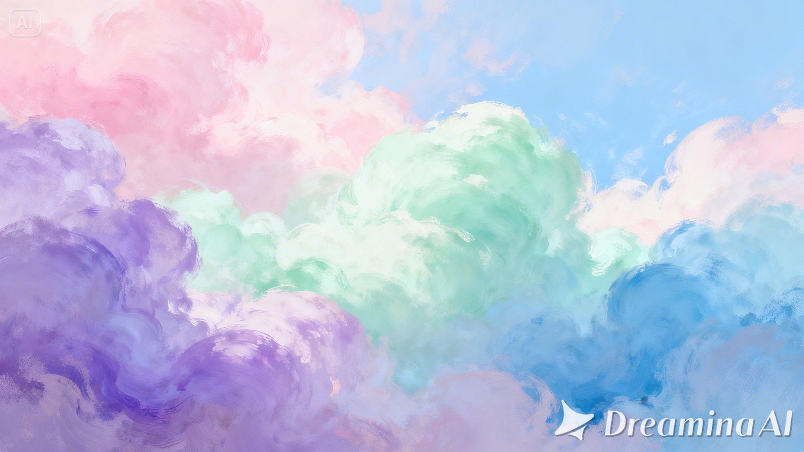 Gradiente de ensueño en tonos pastel