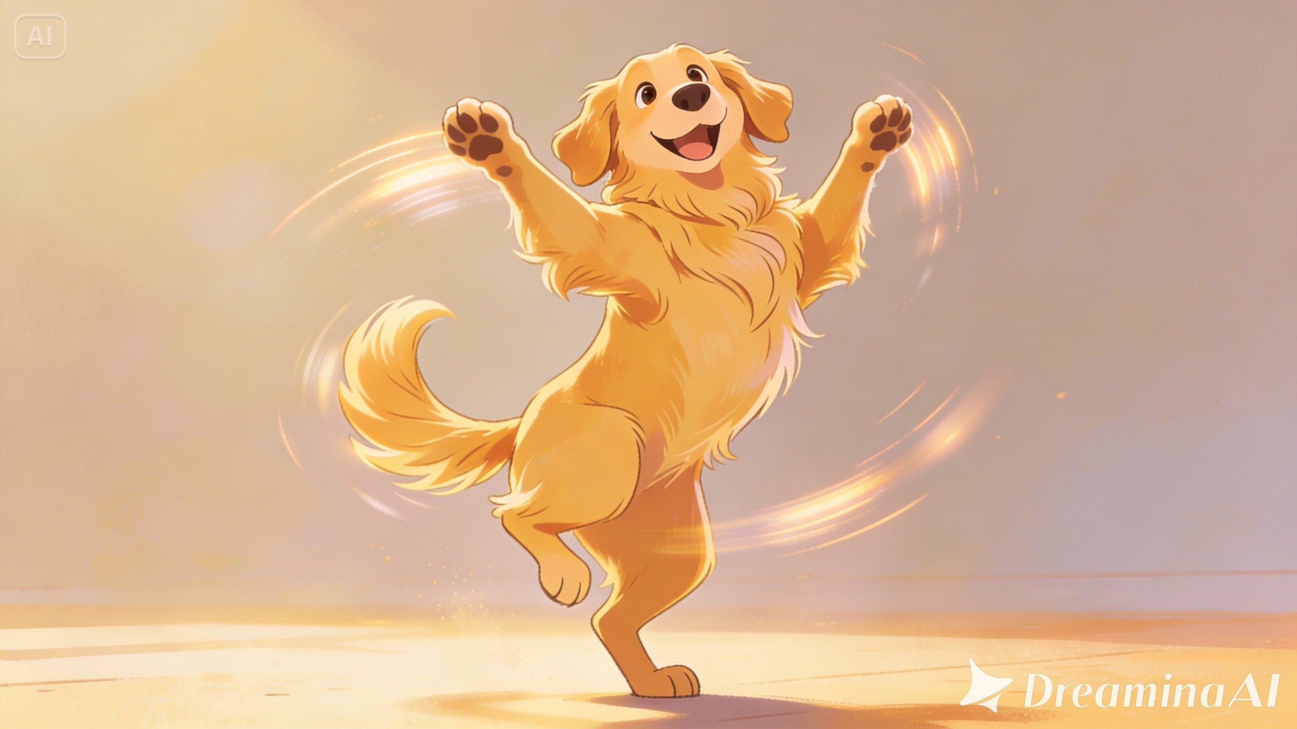Image‑to‑video ai dog dancing: corgi animated to dance under a mirror ball in disco lighting