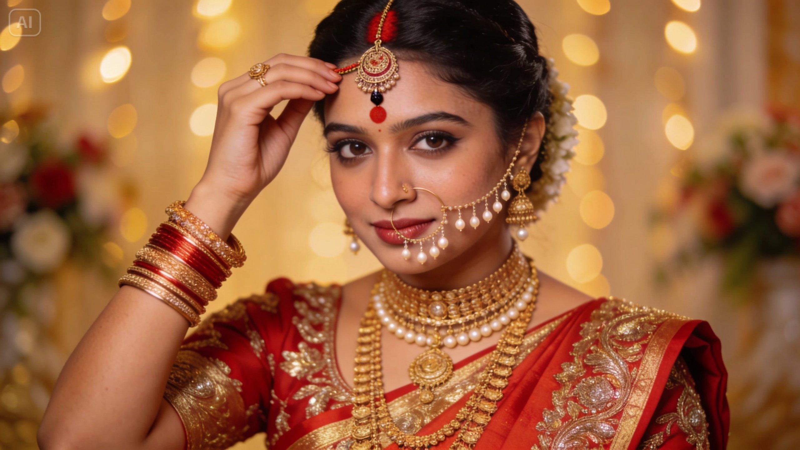 hình nền ảnh odia bride ai
