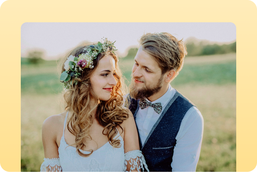 Gomma AI per foto di matrimonio