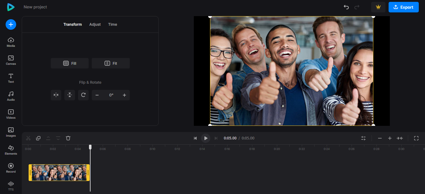 Gratis jpg naar mp4 online converter