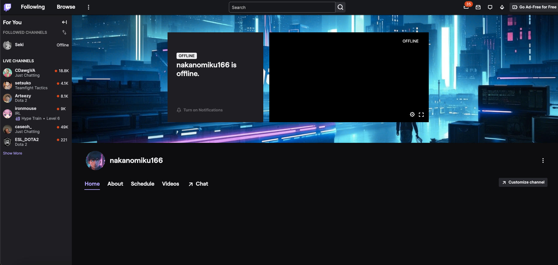 Generator banerów ai Twitch