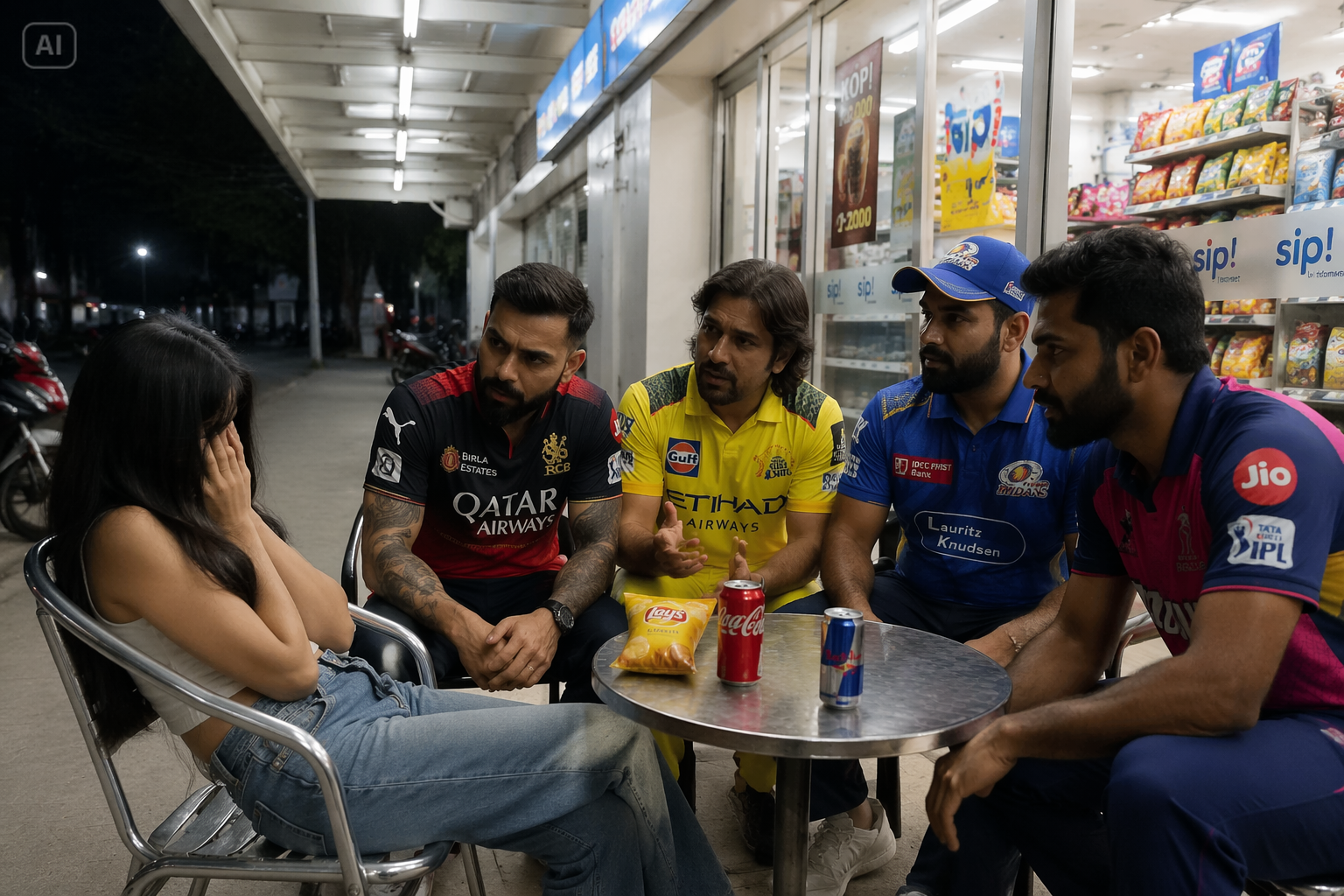 Kohli Cricket AI Photos
