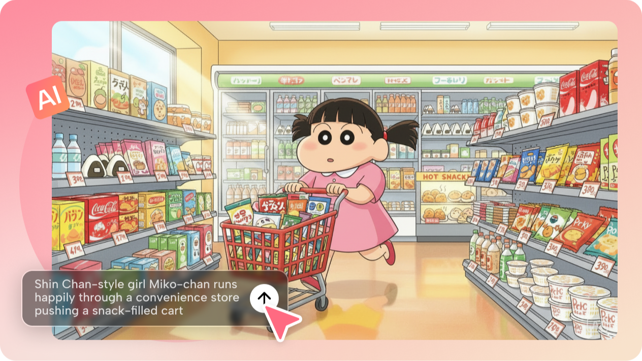 Genereer originele Crayon Shin-chan-tekens uit tekst