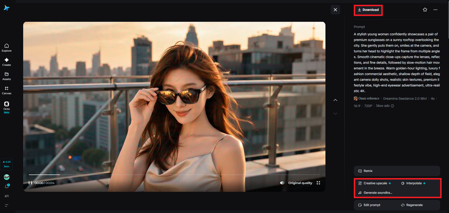 Refine your video and export it