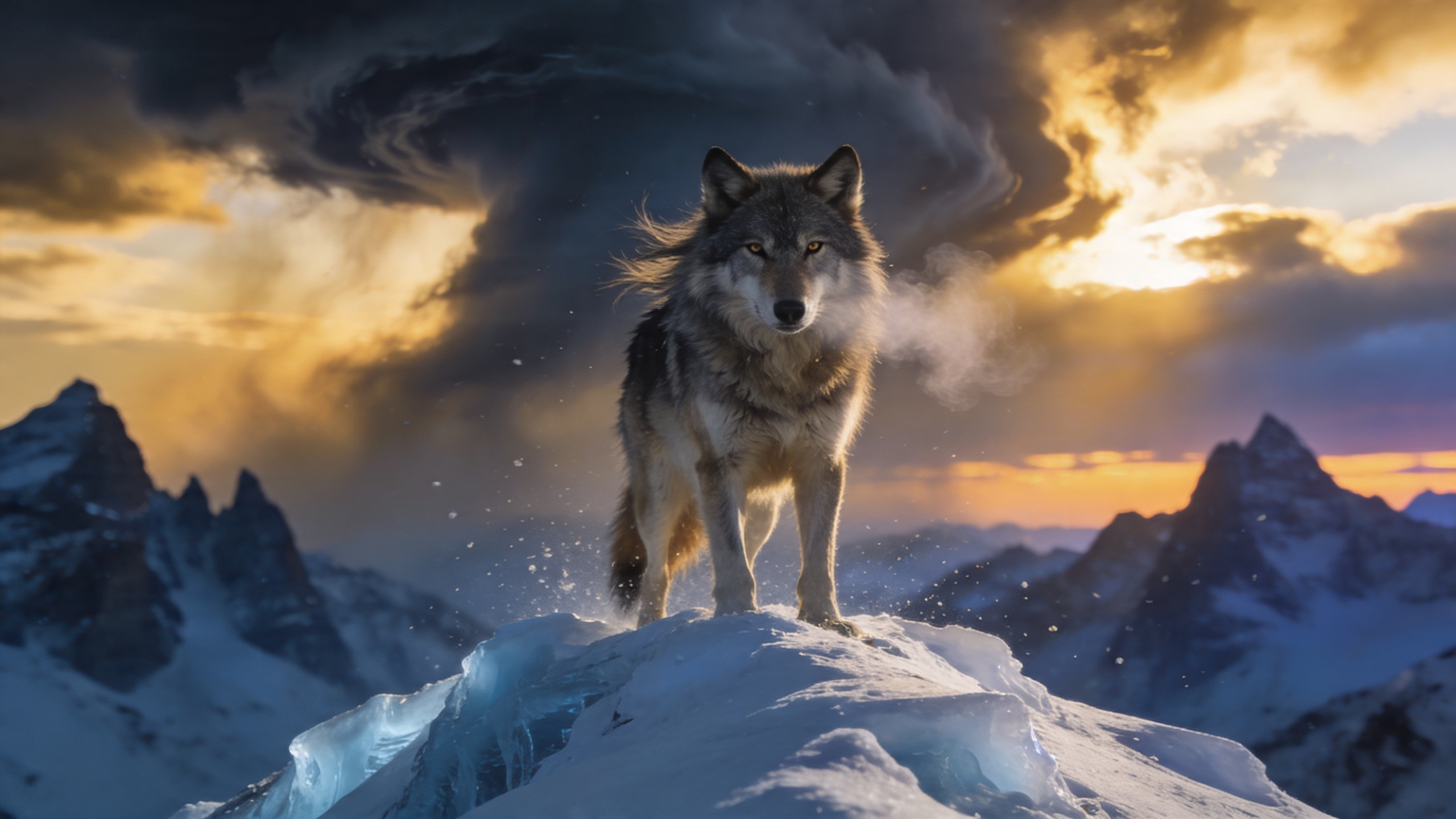 Cinematic Nature Scene