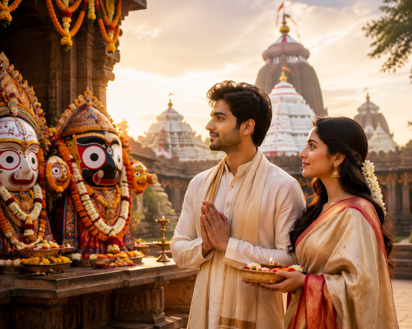 Dreamina prompt seen Jagannath for boy girl prompt example 1