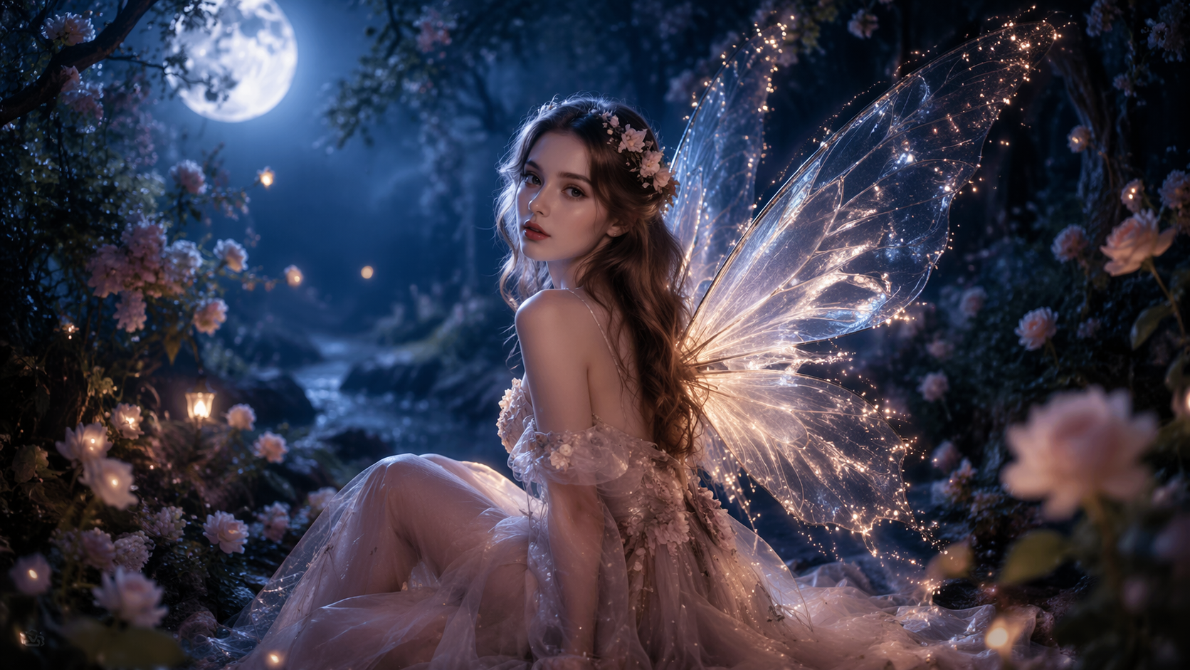Dreamina add fairy wings to photo hero image