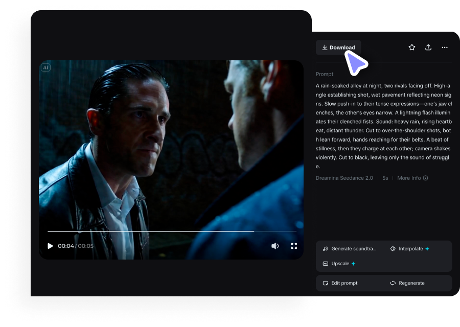 Step 3: Preview and download your drama series
