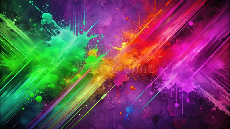 Warna terang pecah