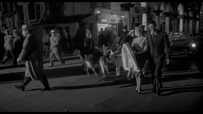 Continuous crane shot from Touch of Evil