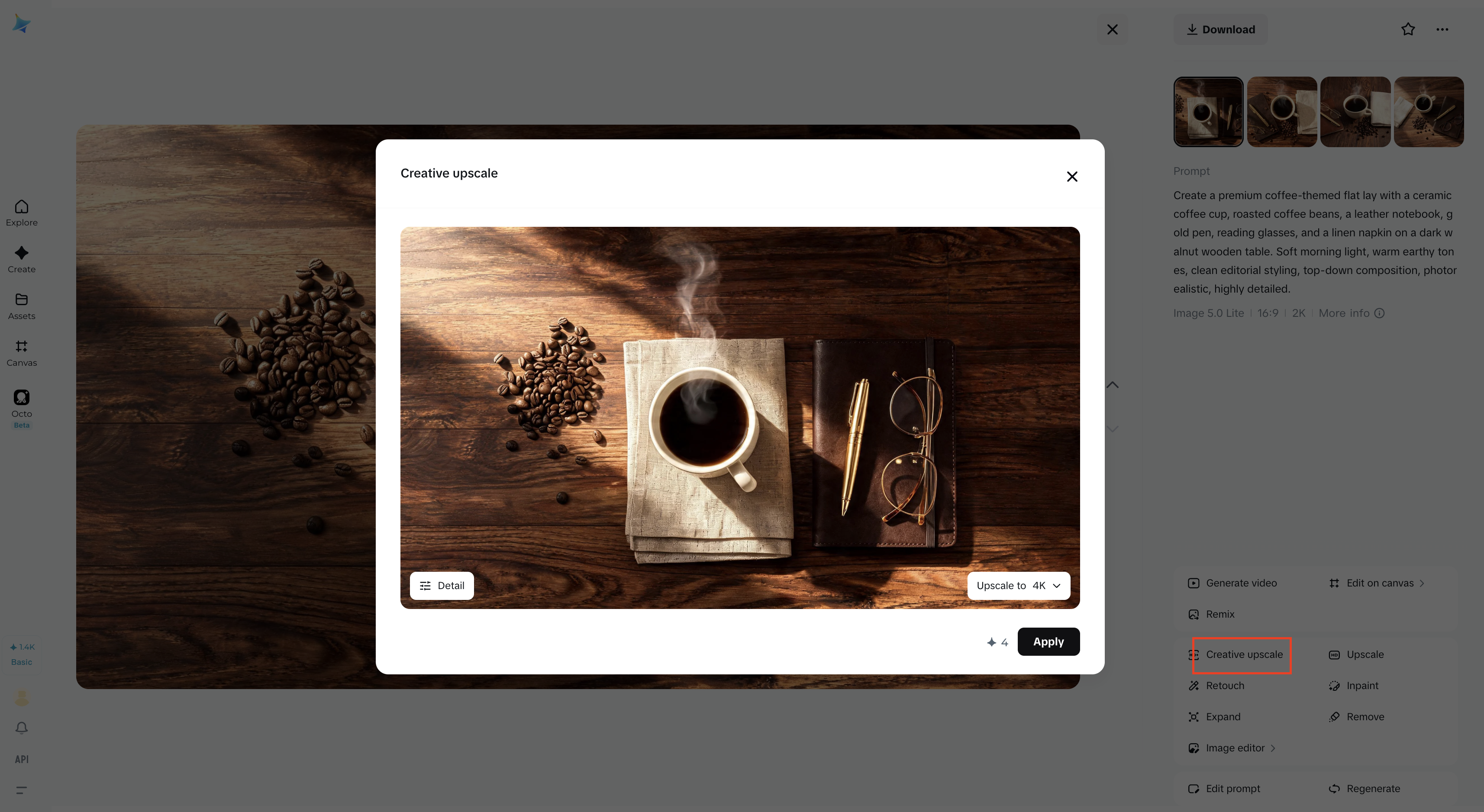 Creative Upscale