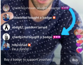 Badges Instagram