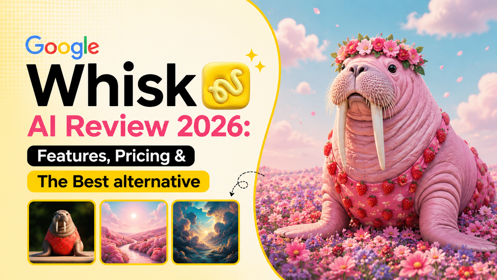 Google Whisk AI Revisión 2026: Características, Precios y La Mejor Alternativa